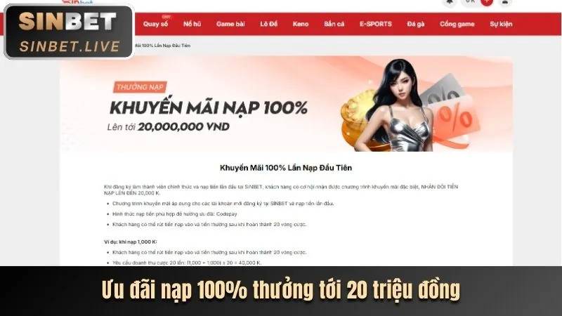 Khuyến mãi chào mừng 8fbet
